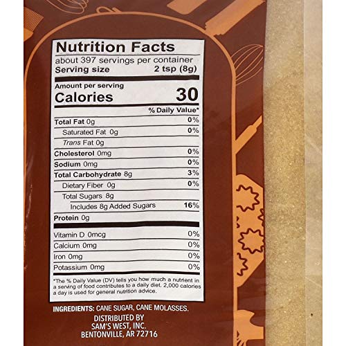 Bakers &Amp; Chefs Light Brown Sugar - 7 Lb. Bag