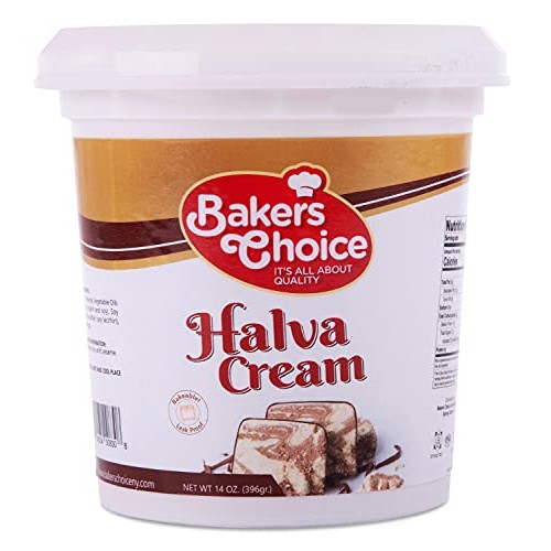Halva Cream Pastry Filling, 14 Oz. - Cake, Donut And Dessert Top