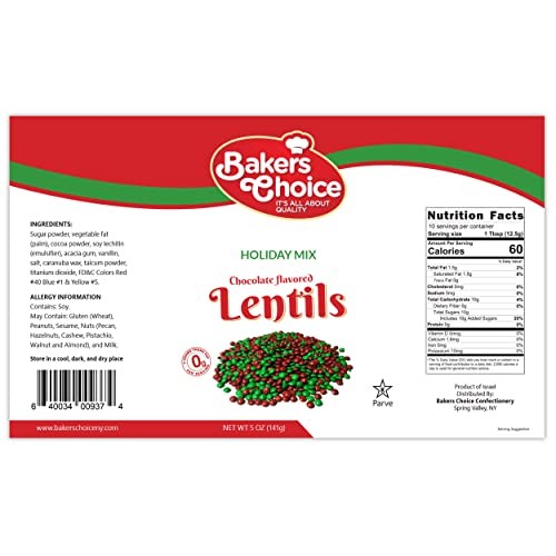 Bakers Choice Christmas Candy - Christmas Chocolate Candy - Red...