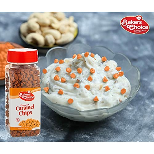 Caramel Flavored Chocolate Chips , Non Dairy, Kosher - 9 Oz. - B