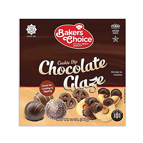 Chocolate Icing Glaze, 12 Oz. - Microwavable Melting Chocolate F