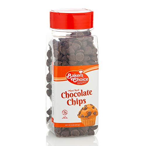 Maxi Chocolate Chips - Non Dairy, Kosher - 9 Oz. - Baker’S Choice