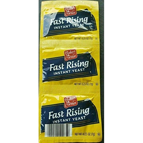 1 Strip Of 3 Baker Corner Rapid Rise Instant Fast Rising Yeast B