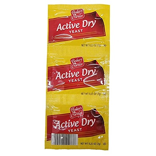 01 Strip Of 3 Bakers Corner Active Dry Yeast Bread Baking Glute