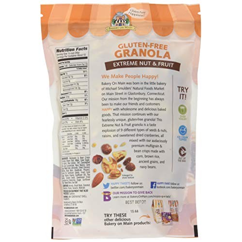 Bakery On Main, Gluten-Free Granola + Ancient Grains, Vegan &Amp; No