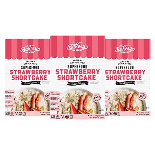 Bakery On Main, Gluten-Free Instant Oatmeal, Vegan &Amp; Non Gmo - S