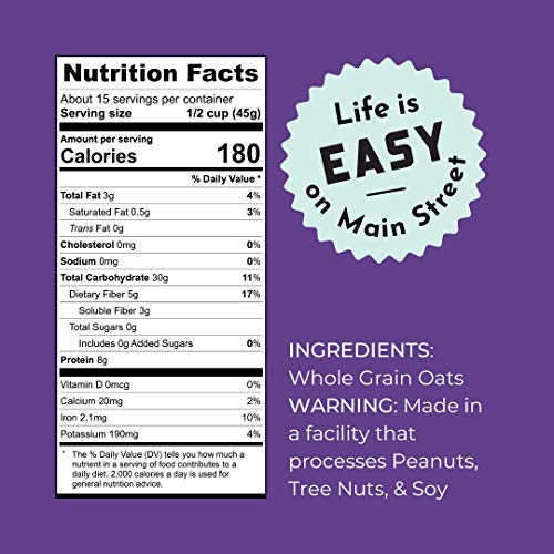 Bakery On Main Gluten-Free, Non-Gmo Happy Oats, Quick, 24 Ounce