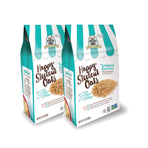 Bakery On Main Gluten-Free, Non-Gmo Happy Oats, Steel Cut, 24 Ou