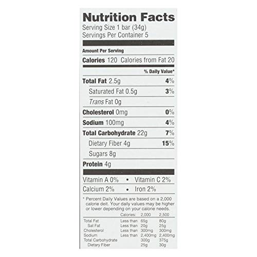 Bakery On Main Granola Bars - Oat, Honey - Case Of 6 - 1.2 Oz.