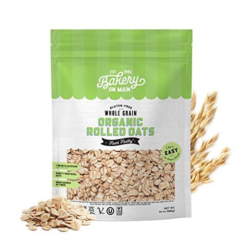 Bakery On Main, USDA Organic, Gluten-Free Oats, Vegan & Non GMO,...