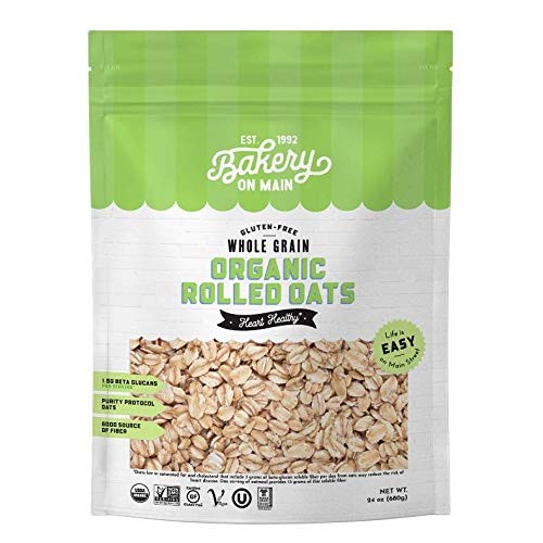 Bakery On Main, USDA Organic, Gluten-Free Oats, Vegan & Non GMO,...