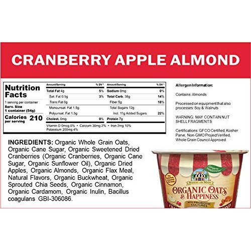 Bakery On Main, Usda Organic, Gluten-Free, Vegan &Amp; Non Gmo, Prob