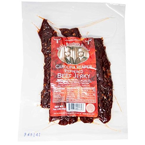 Carolina Reaper Peppered Beef Jerky 7 Oz