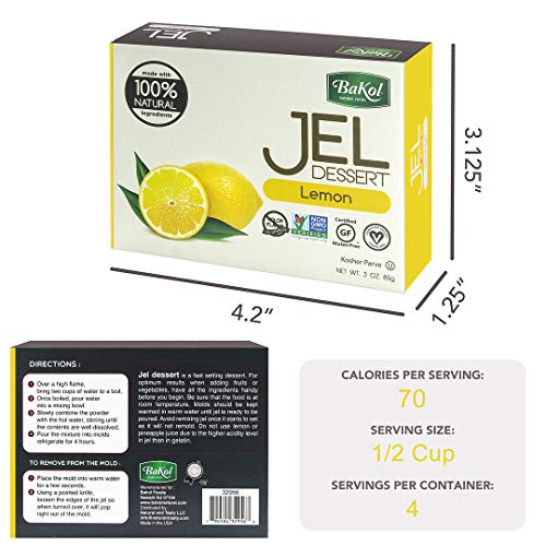 Bakol Jel Dessert, Lemon 1 Pack