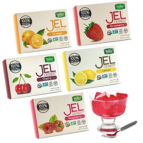 Bakol Jel Dessert - All Natural Vegan Dessert Mix - Kosher - Hal