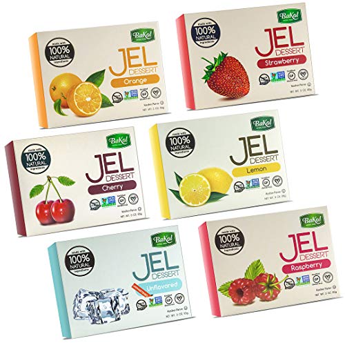 Bakol Jel Dessert - All Natural Vegan Dessert Mix - Kosher - Hal