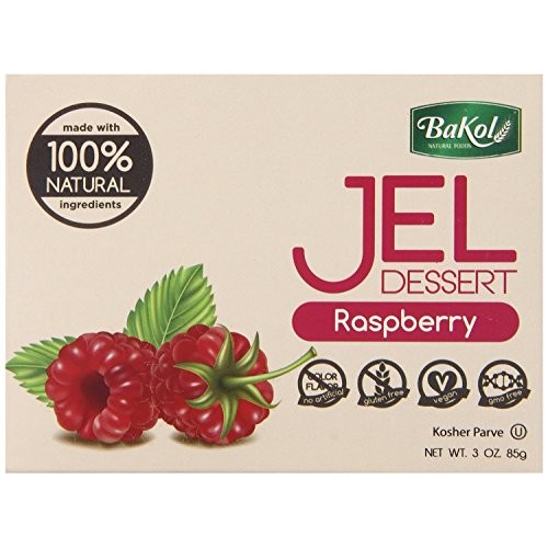 Bakol Jel Dessert Fast Setting - All Natural - Non-Gmo - Vegan -