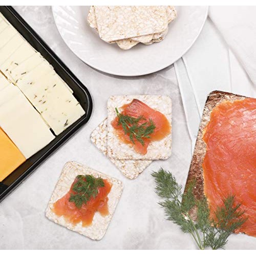 Bakol Whole Grain Brown Rice Cakes Lightly Salted, 3 Pack, Glute