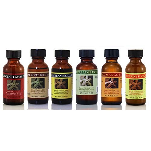 Bakto Flavors Natural Flavors Soda Stream Collection Version 3-6