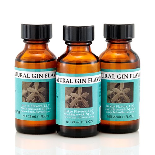 Natural Gin Flavor - 1 Fl Oz - Pack Of 3