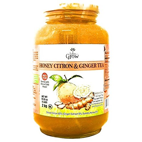 Balance Grow Honey Citron And Ginger Tea 70.55Oz 4.4 Lbs/2Kg P Balance Grow Honey Citron And Ginger Tea 70.55Oz 4.4 Lbs/2Kg P