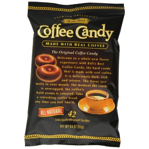 Balis Best Coffee Candy, 5.3-Ounce Bags Pack Of 12