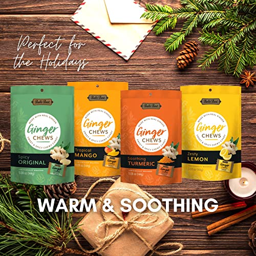 Balis Best Ginger Chews - Soothing Turmeric Flavor 2.2 LB Bulk...