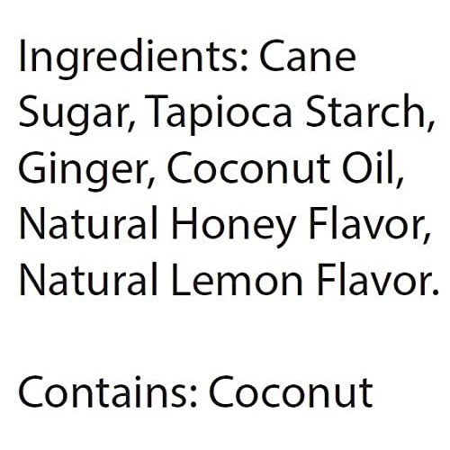 Balis Best Ginger Chews - Zesty Lemon Flavor 1lb Jar 100% Rea...