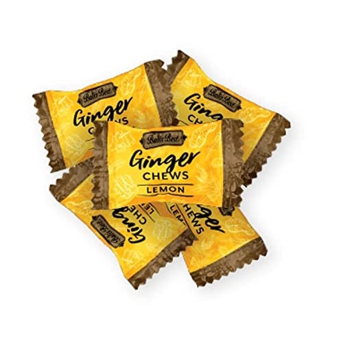 Balis Best Ginger Chews - Zesty Lemon Flavor 1lb Jar 100% Rea...