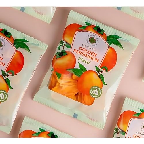 Balkhoorma Dried Persimmons | 3.5oz/100g | Dried Fruits | No Add...