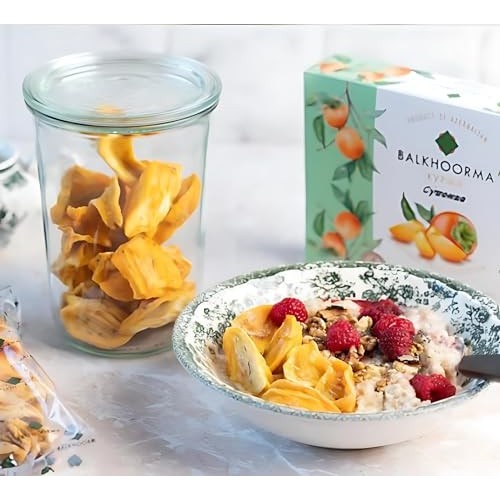 Balkhoorma Dried Persimmons | 3.5oz/100g | Dried Fruits | No Add...