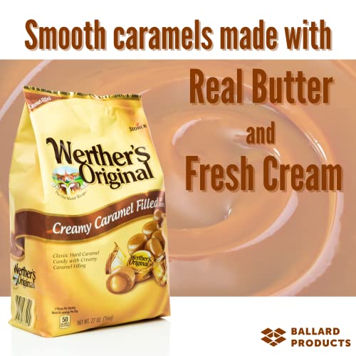 Werthers Original Creamy Caramel Filled Pack Of 2 - Bulk Bags O