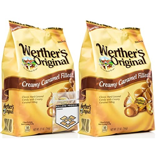 Werthers Original Creamy Caramel Filled Pack Of 2 - Bulk Bags O