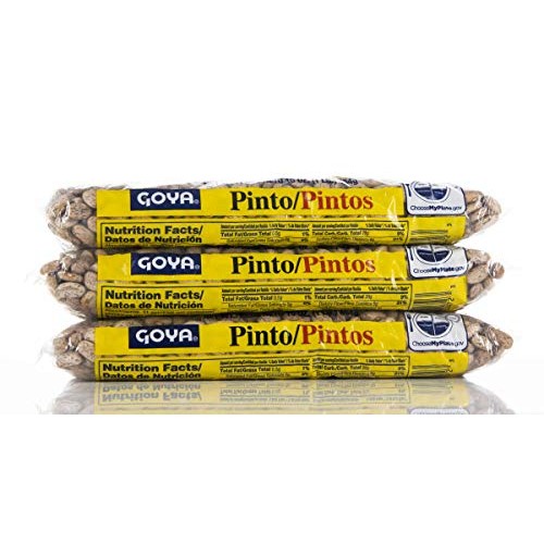 Goya Dried Pinto Beans | Pinto Beans Dry Bulk | 3 Lbs Total Of D
