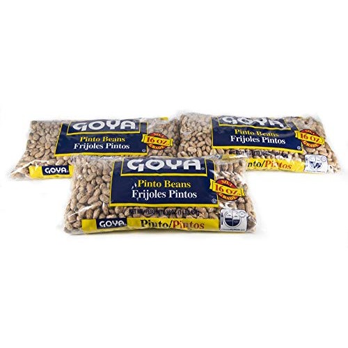 Goya Dried Pinto Beans | Pinto Beans Dry Bulk | 3 Lbs Total Of D