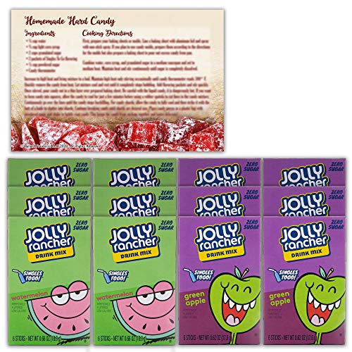 Jolly Rancher Singles To Go Variety Pack Of 12| 6 Boxes Each - W