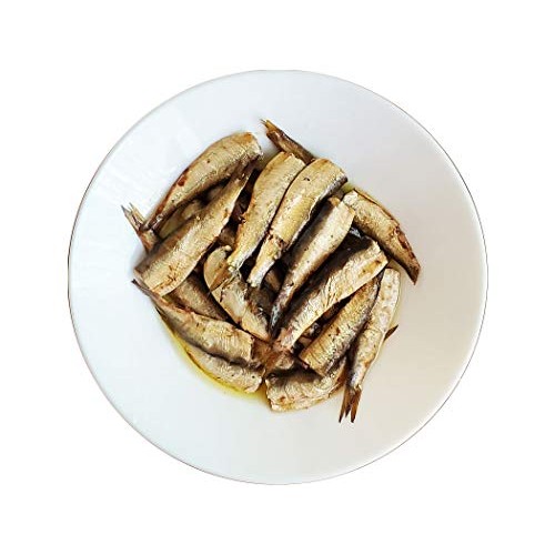 Smoked Riga Sprats In Oil Wild Caught Baltic Gold 5.7 Ounce