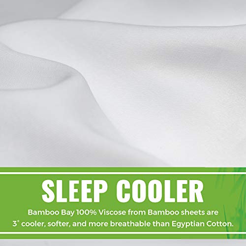 Cooling 100% Viscose From Bamboo Sheets 10 Colors - Soft, Brea