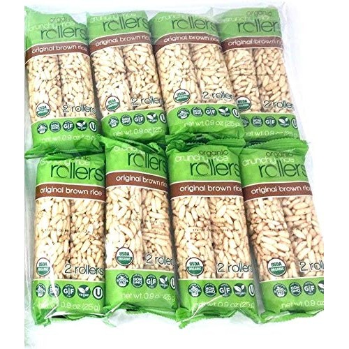 Bamboo Lane Organic Brown Rich Crunchy Rice Rollers 8-2 Packs