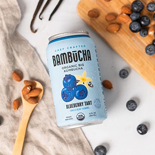 Bambucha Kombucha Blueberry Tart 12 Pack Case | Chef Crafted Fla... Bambucha Kombucha Blueberry Tart 12 Pack Case | Chef Crafted Fla...