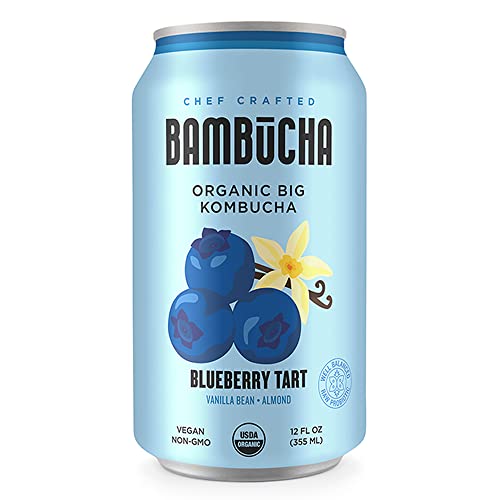 Bambucha Kombucha Blueberry Tart 12 Pack Case | Chef Crafted Fla... Bambucha Kombucha Blueberry Tart 12 Pack Case | Chef Crafted Fla...