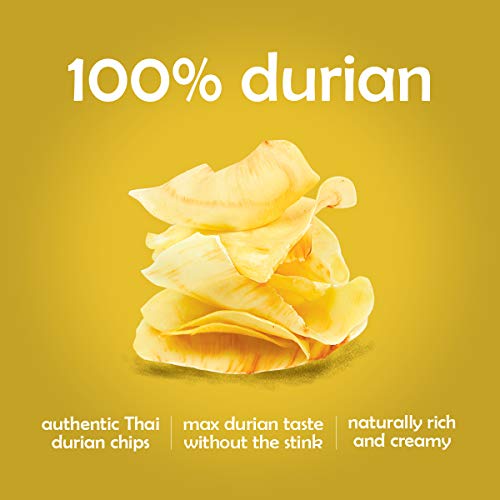 Mark Wiens Durian Chips Thai Snack - Asian Mornthong Fruit Snack
