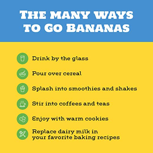 Banana Wave Banana Milk | Chocolate Milk | Vegan Oat Milk, Glute