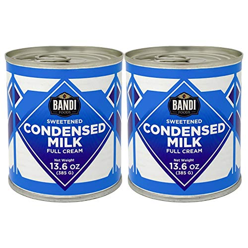 Bandi Sweetened Condensed Milk Full Cream 13.6 Ounce 2 Pack