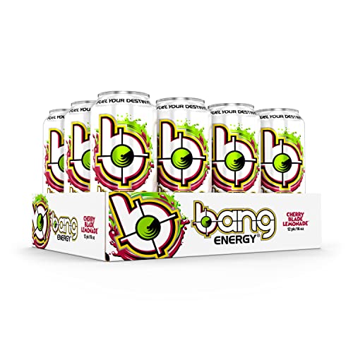 Bang Cherry Blade Lemonade Energy Drink, 0 Calories, Sugar Free ...