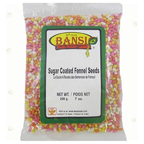 Sugar Coated Fennel Seeds 7Oz