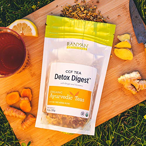 Banyan Botanicals Detox Digest Ccf Tea – Organic Turmeric Ginger