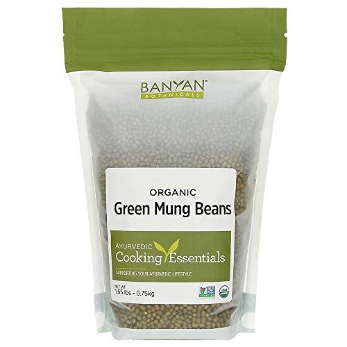 Banyan Botanicals Green Mung Beans - Usda Organic - Non Gmo - Fo