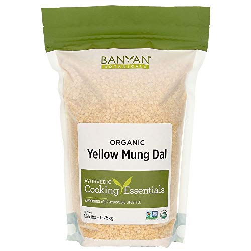 Banyan Botanicals Organic Yellow Mung Dal - Certified Usda Organ