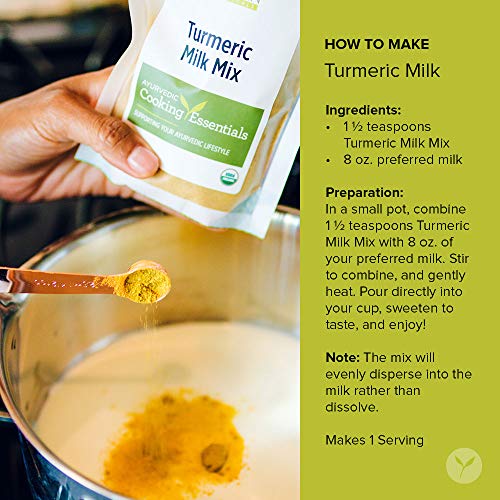 Banyan Botanicals Turmeric Milk Mix – Organic Turmeric Latte Mix